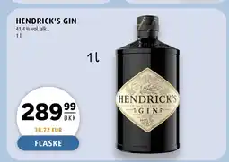 Scandinavian Park HENDRICK'S GIN tilbud