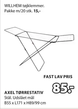 JYSK AXEL TØRRESTATIV tilbud