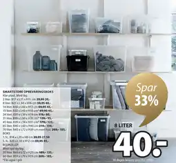 JYSK SMARTSTORE OPBEVARINGSBOKS tilbud