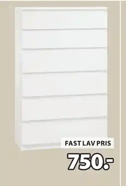 JYSK TANGBJERG KOMMODE tilbud