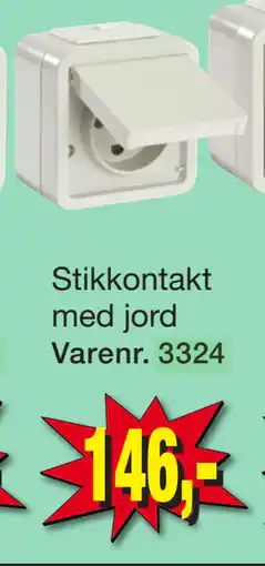 Harald Nyborg Stikkontakt med jord tilbud