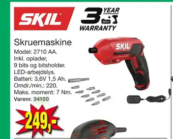 Harald Nyborg Skruemaskine tilbud