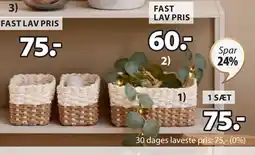 JYSK RASMUSSEN KURVESÆT tilbud