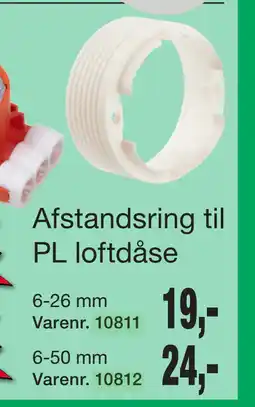 Harald Nyborg Afstandsring til PL loftdåse tilbud