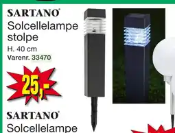 Harald Nyborg Solcellelampe stolpe tilbud