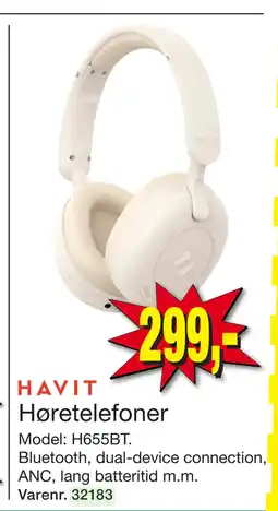 Harald Nyborg Høretelefoner tilbud