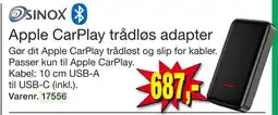 Harald Nyborg Apple CarPlay trådløs adapter tilbud