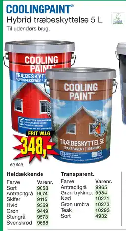 Harald Nyborg Hybrid træbeskyttelse 5 L tilbud