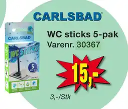Harald Nyborg WC sticks 5-pak tilbud