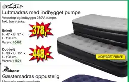 Harald Nyborg Luftmadras med indbygget pumpe tilbud
