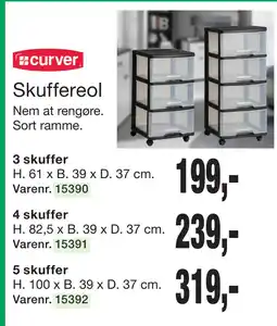 Harald Nyborg Skuffereol tilbud