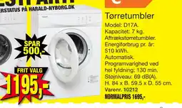Harald Nyborg Tørretumbler tilbud