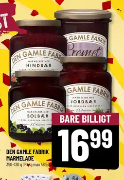 Løvbjerg DEN GAMLE FABRIK MARMELADE tilbud