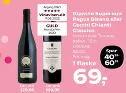 SuperBrugsen Italiensk Rødvin tilbud