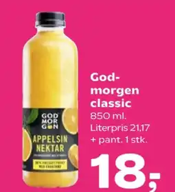 Kvickly Appelsin Nektar Juice tilbud