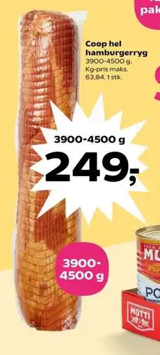 Kvickly Hamburgerryg tilbud