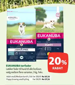 Maxi Zoo EUKANUBA tørfoder tilbud