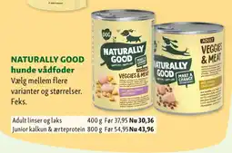 Maxi Zoo NATURALLY GOOD hunde vådfoder tilbud