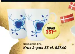 Bilka Krus 2-pak tilbud