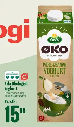 Min Købmand Pære & Banan Yoghurt tilbud