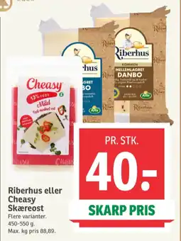 SPAR Skæreost tilbud