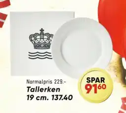 Bilka Tallerken tilbud