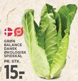 MENY GRØN BALANCE DANSK ØKOLOGISK SPIDSKÅL tilbud