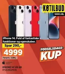 Power IPHONE 14 128 GB tilbud