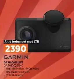 Power DASH CAM LIVE tilbud