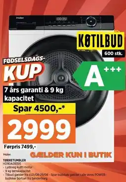 Power TØRRETUMBLER tilbud