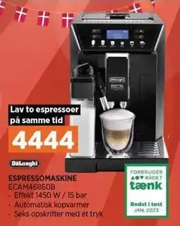 Power DELONGHI ESPRESSOMASKINE tilbud