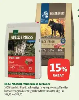 Maxi Zoo REAL NATURE Wilderness tørfoder tilbud
