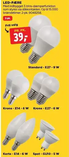 jem & fix LED-PÆRE tilbud