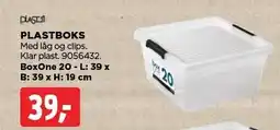 jem & fix PLAST1 PLASTBOKS tilbud