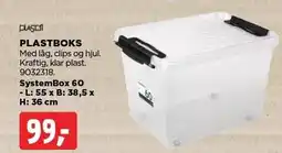 jem & fix PLAST1 PLASTBOKS tilbud