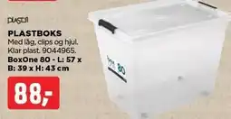 jem & fix PLAST1 PLASTBOKS tilbud