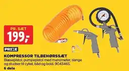 jem & fix PRIZE KOMPRESSOR TILBEHØRSSÆT tilbud