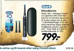 Bilka Oral-B Eltandbørste tilbud