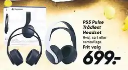 Bilka PS5 Pulse Trådløst Headset tilbud