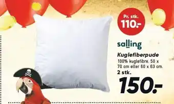 Bilka Salling Kuglefiberpude tilbud