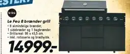 Bilka Le Feu 8 brænder grill tilbud