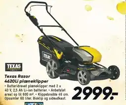 Bilka Texas Razor 4620Li plæneklipper tilbud