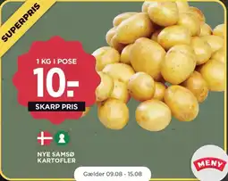 Netto NYE SAMSØ KARTOFLER tilbud