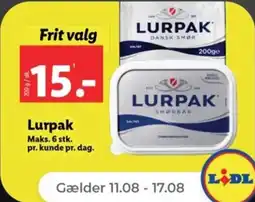 Netto Lurpak tilbud