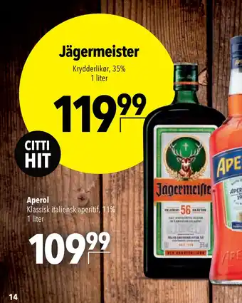 Citti Jägermeister tilbud