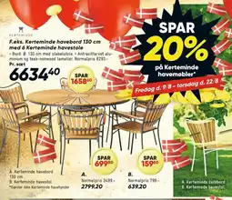 Bilka Havemøbelsæt tilbud