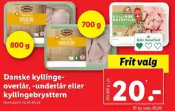 Lidl Kyllingebrystfilet tilbud