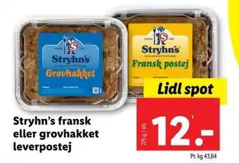 Lidl Leverpostej tilbud