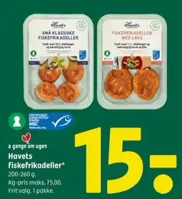 Coop 365 Fiskefrikadeller tilbud