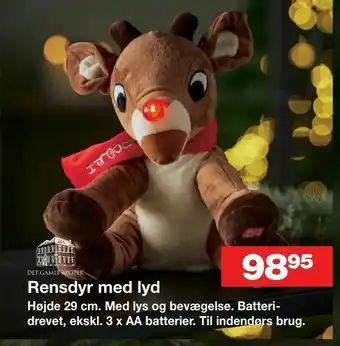 Rensdyr med lyd